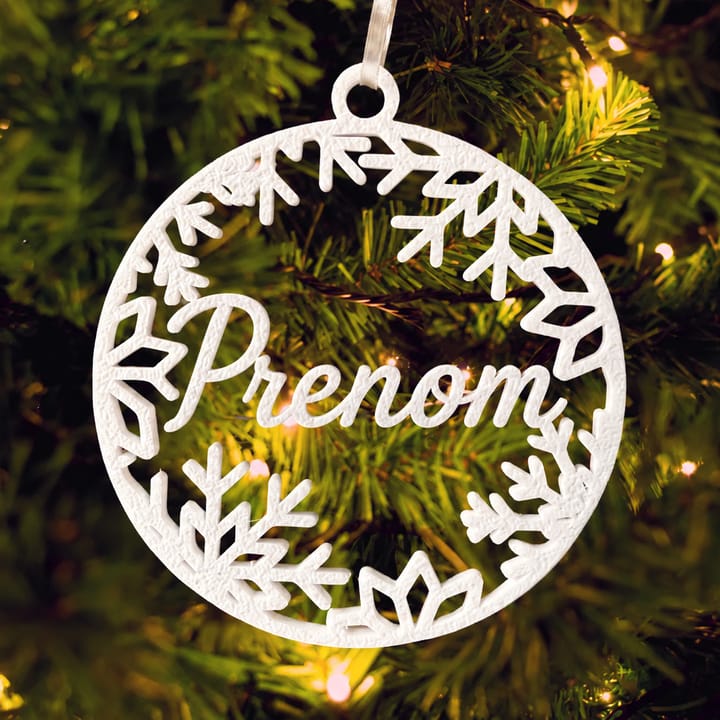 Flocon de Noël personnalisable