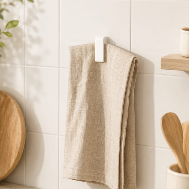 Support à pression pour serviette / tissu