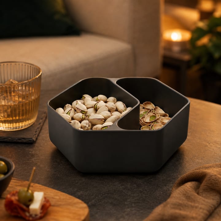 Bol à pistaches avec compartiment coquilles