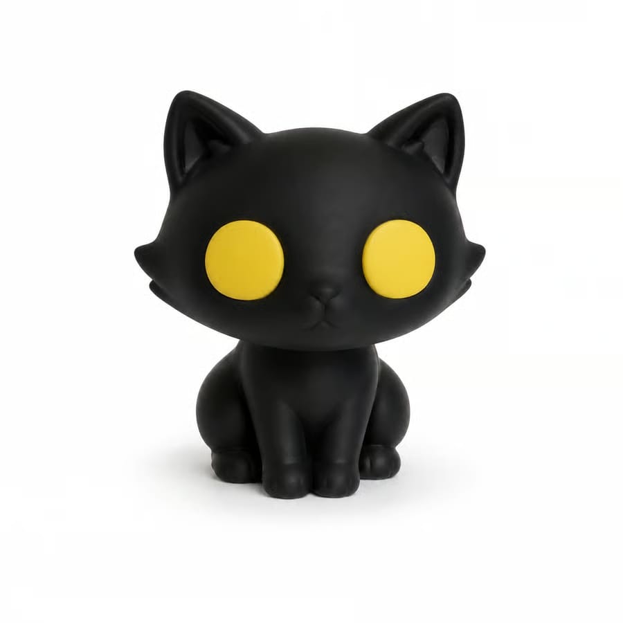 Figurine Halloween Chat