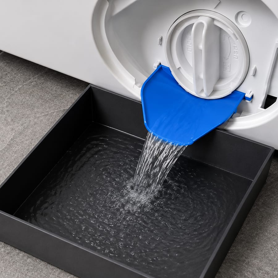 Bac de vidange pour lave-linge