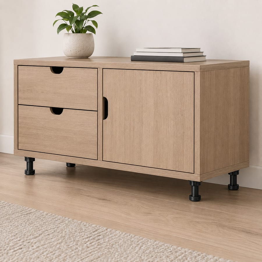 Pied réglable pour meuble de cuisine