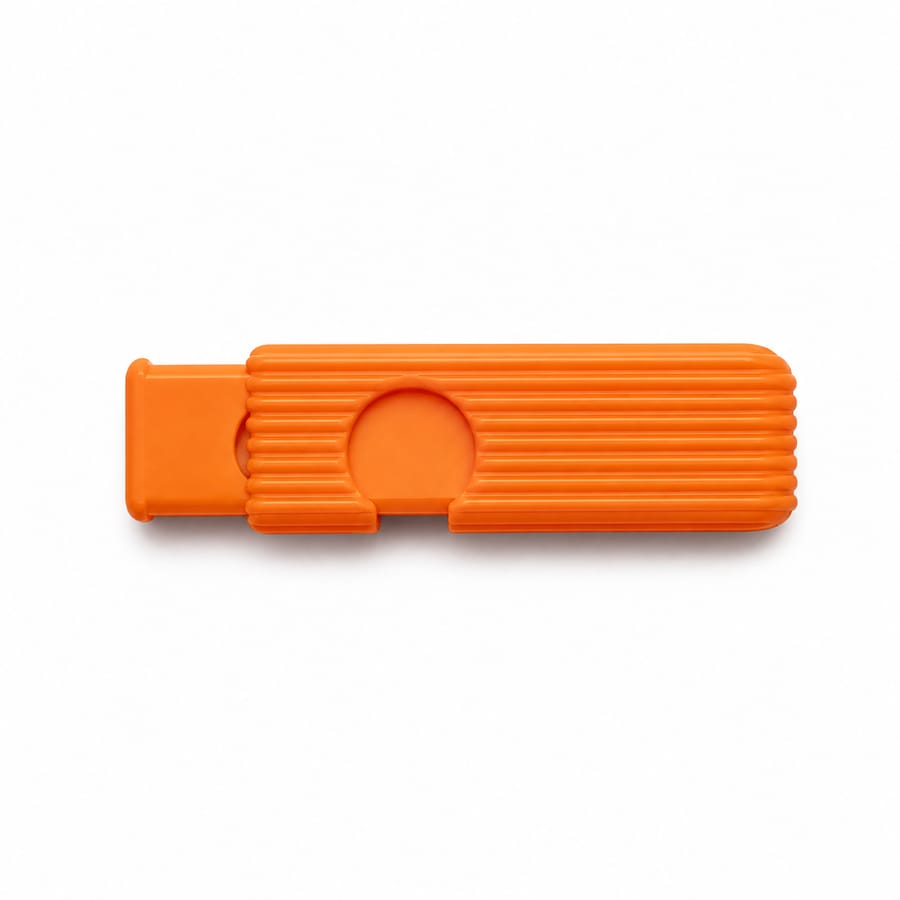 Clip de fermeture pour sachets (style nervuré)