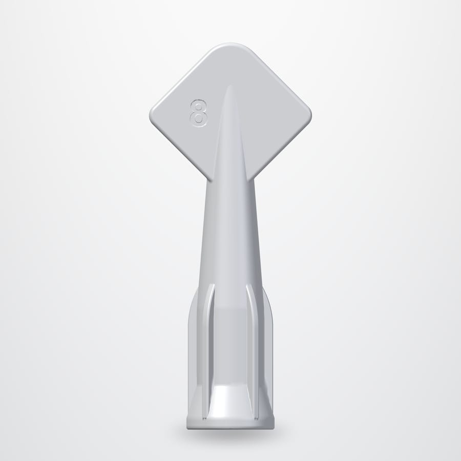 Embout de finition pour cartouche de silicone