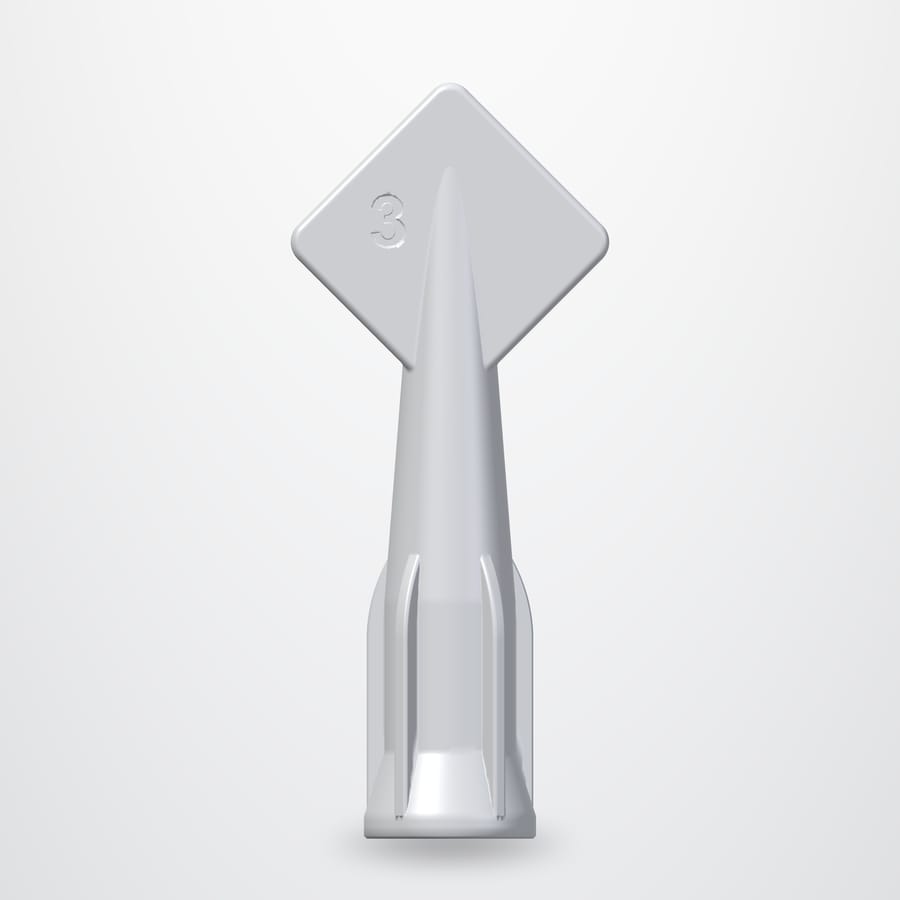Embout de finition pour cartouche de silicone