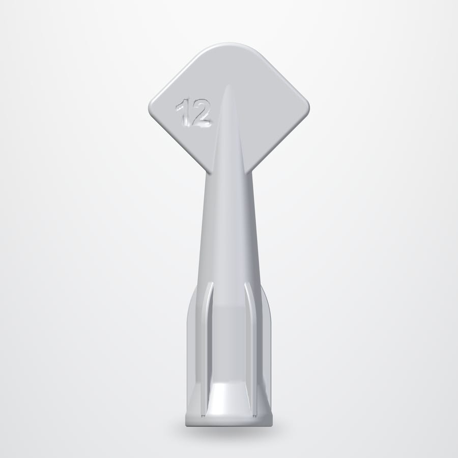 Embout de finition pour cartouche de silicone