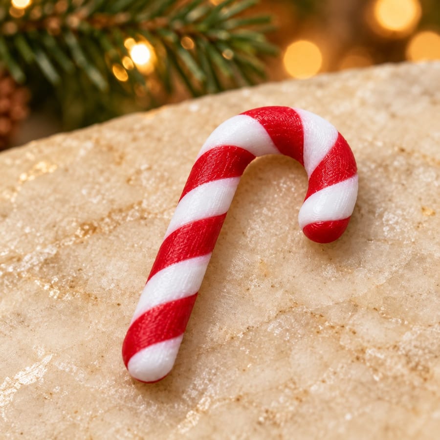 Mini sucre d’orge décoratif de Noël