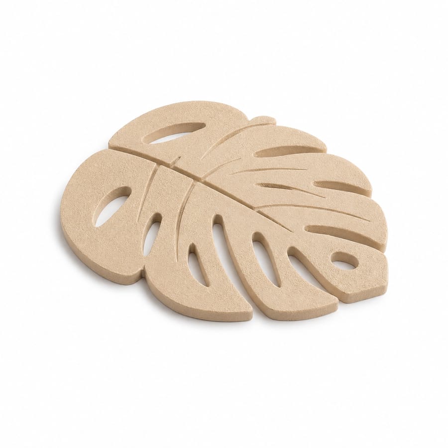 Sous-verres feuille Monstera