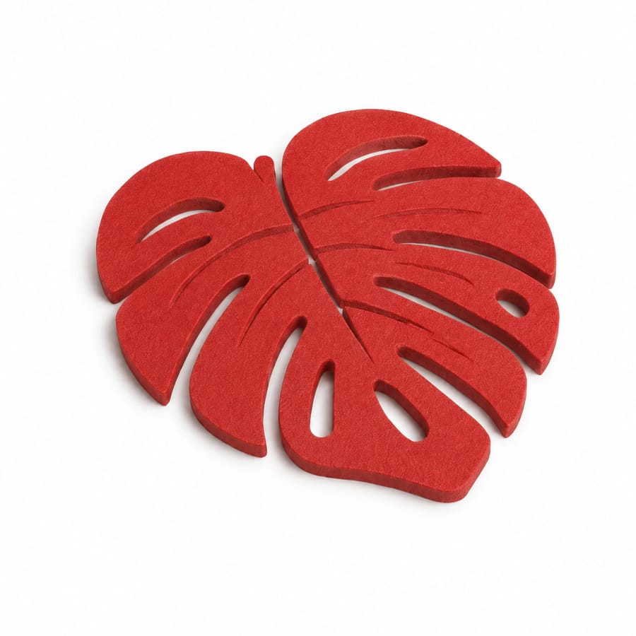Sous-verres feuille Monstera
