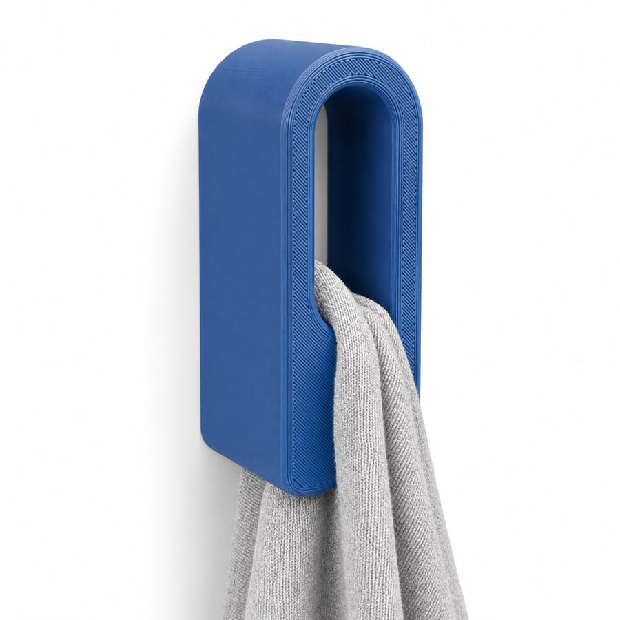 Support à pression pour serviette / tissu