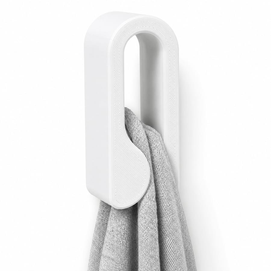 Support à pression pour serviette / tissu