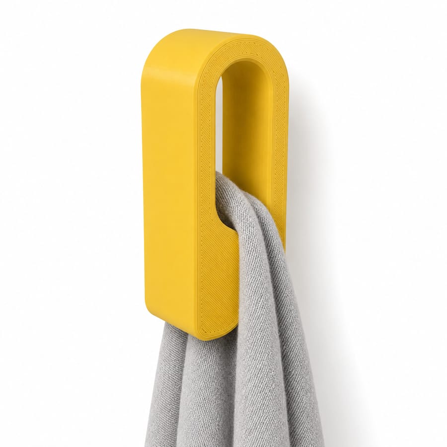 Support à pression pour serviette / tissu