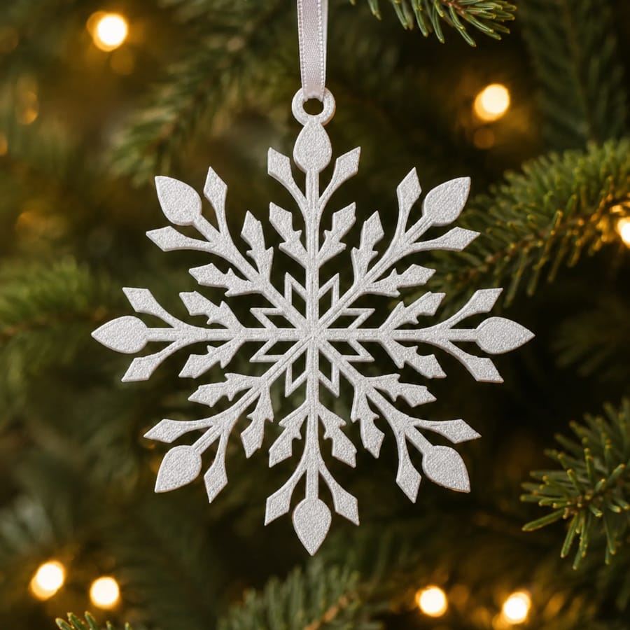 Set flocons de Noël classiques