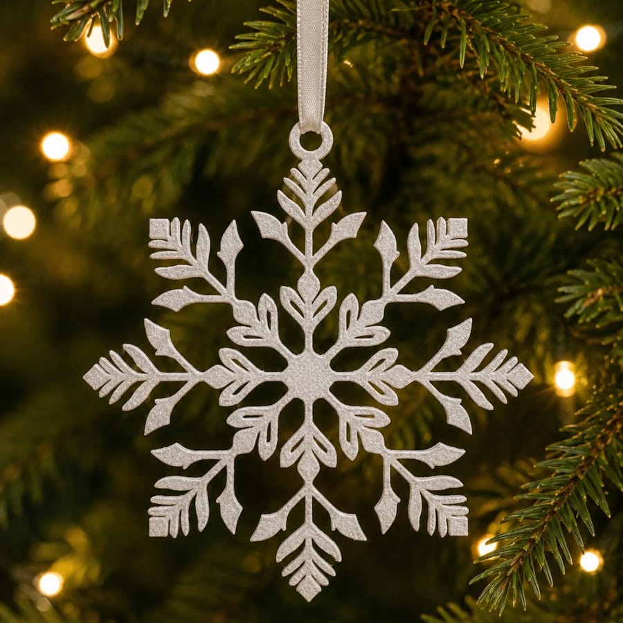 Set flocons de Noël classiques