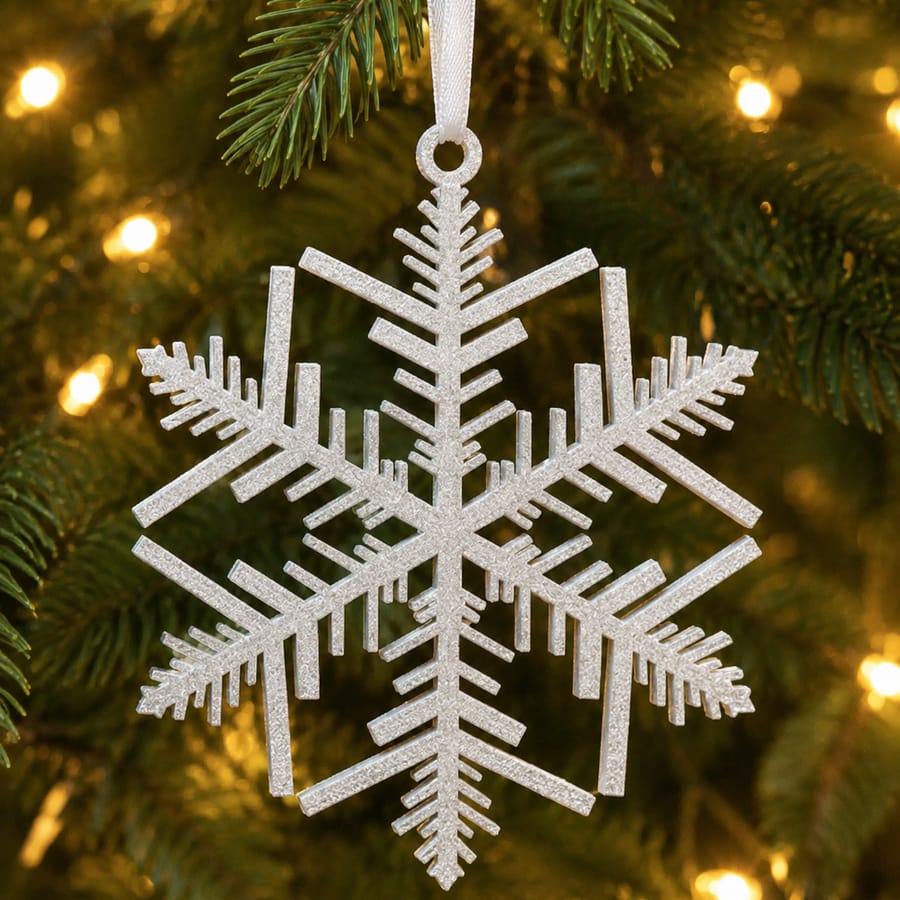 Set flocons de Noël classiques