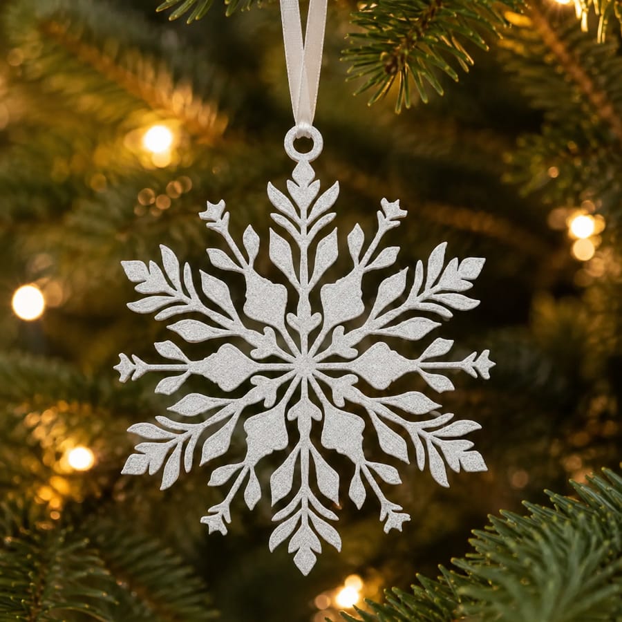 Set flocons de Noël classiques