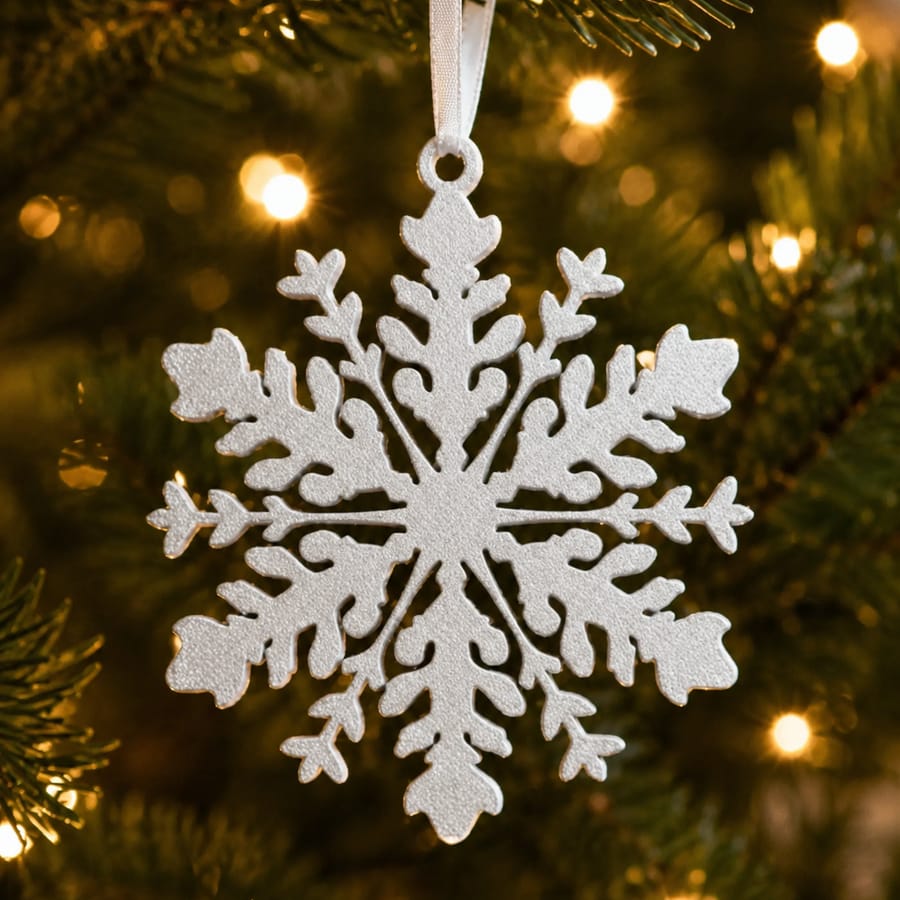 Set flocons de Noël classiques